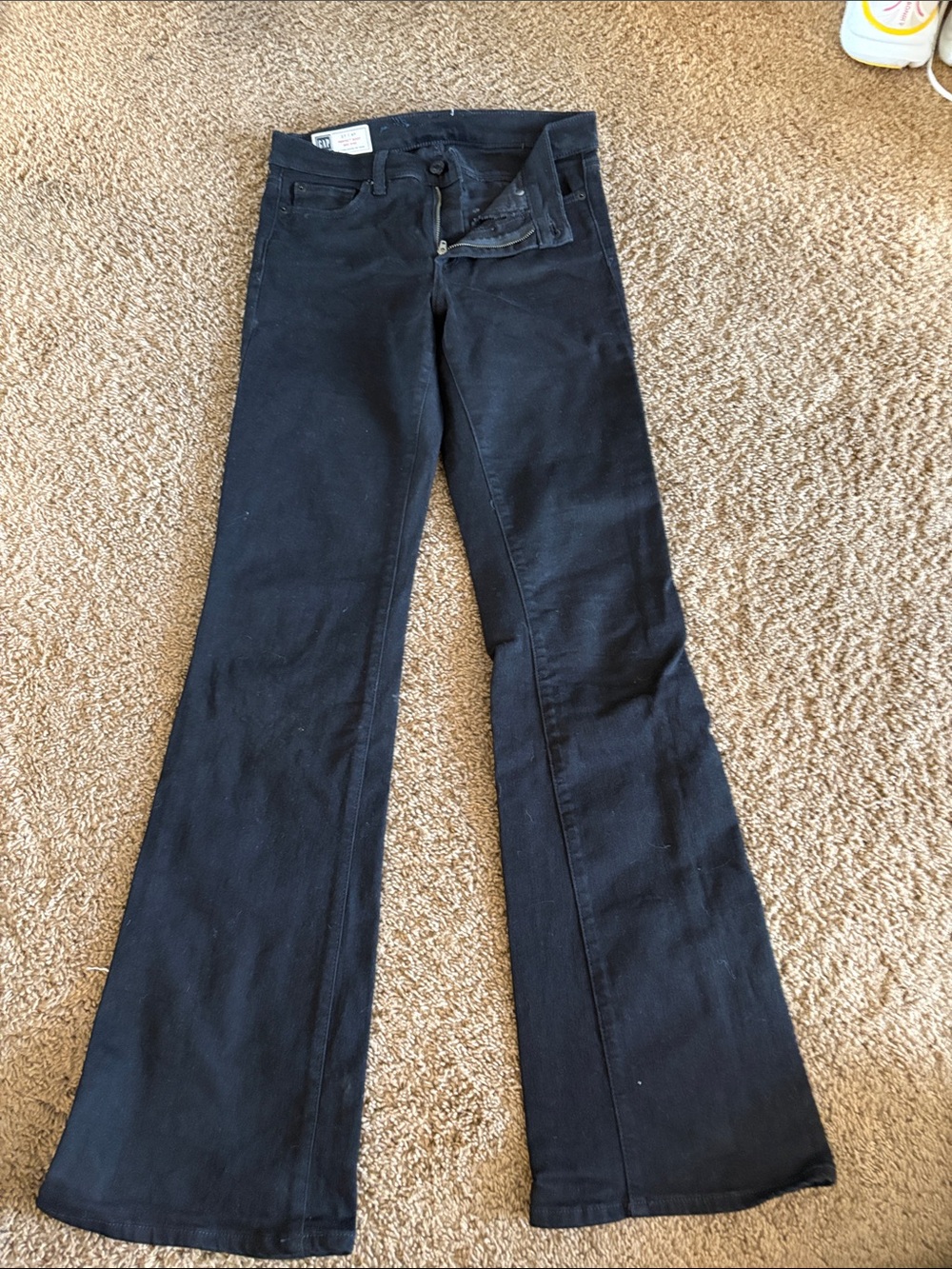 Black Flared Jeans